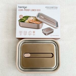 Bentgo Microsteel Leak-Proof Lunch Box - Rose Gold